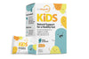 GutMagnific KIDS stick pack with 5 billion CFU of child-friendly probiotic strains in fast-dissolving powder.