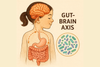 Child illustrating Gut–brain axis and probiotics importance for health